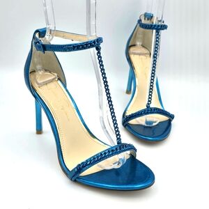 Jessica Simpson Qiven Sandals, Blue, Women's Size 6.5